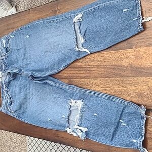 Abercrombie & Fitch Blue High Rise Women Jeans